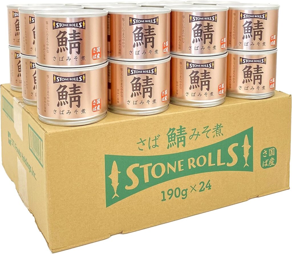 STONE ROLLS(ストンロルズ) 国産さばみそ煮