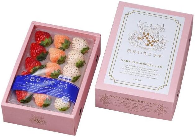 奈良いちごラボ 3種 （古都華・淡雪・パールホワイト）