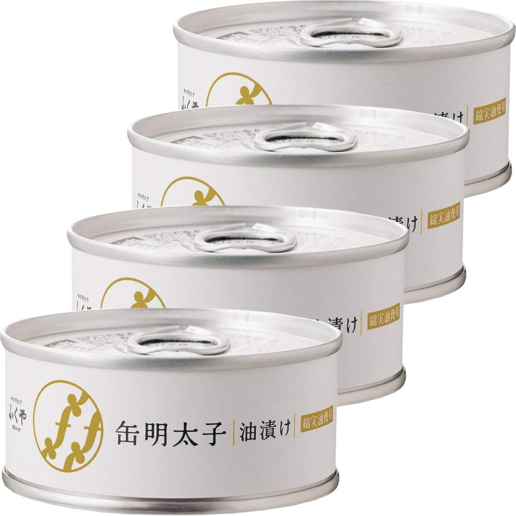 ふくや 缶明太子・油漬け