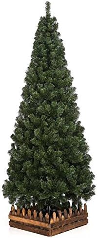 クリスマスツリー スリム濃緑 180cm