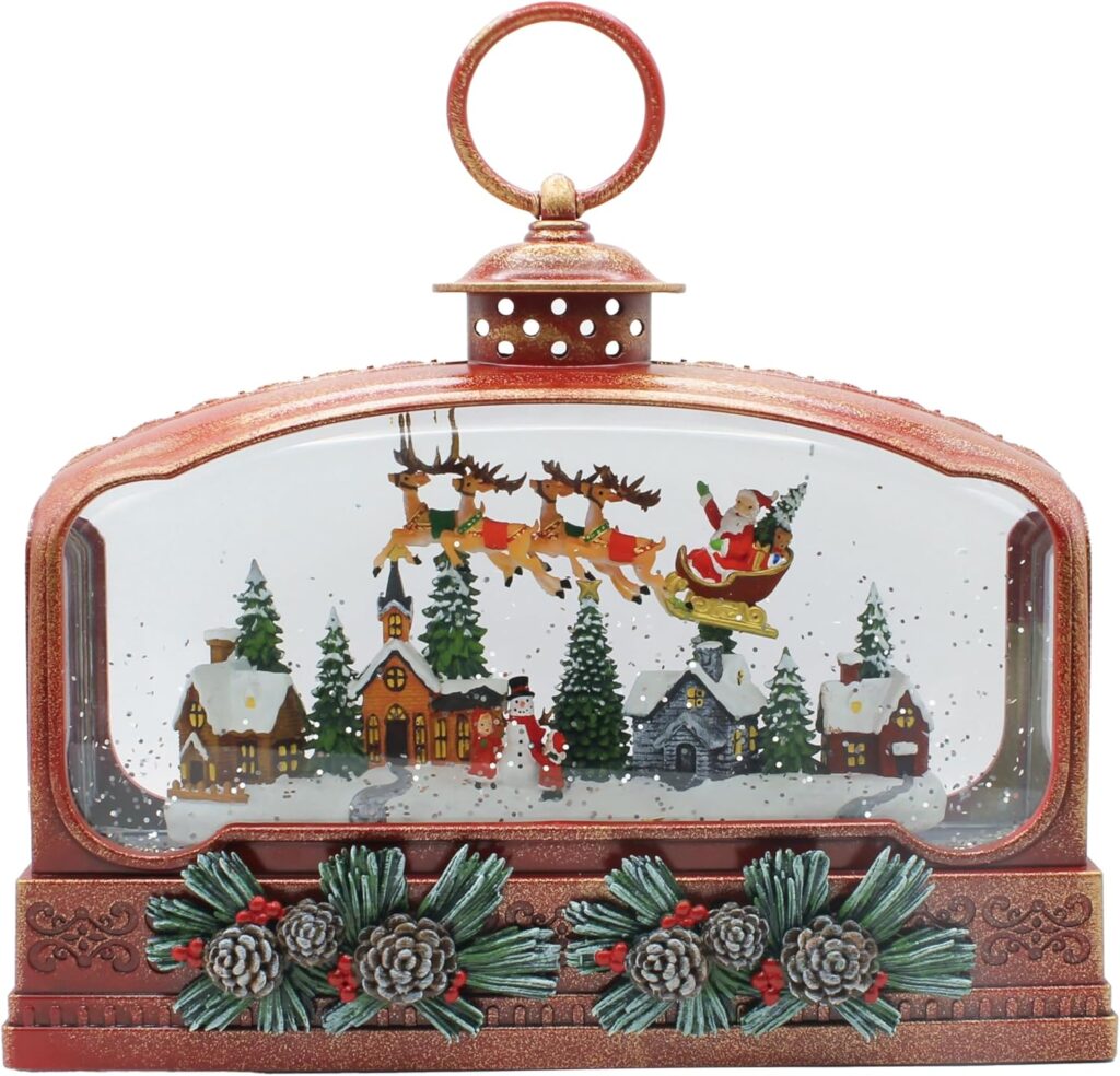 リブライト スノーイング バブルLEDライト クリスマスシーン