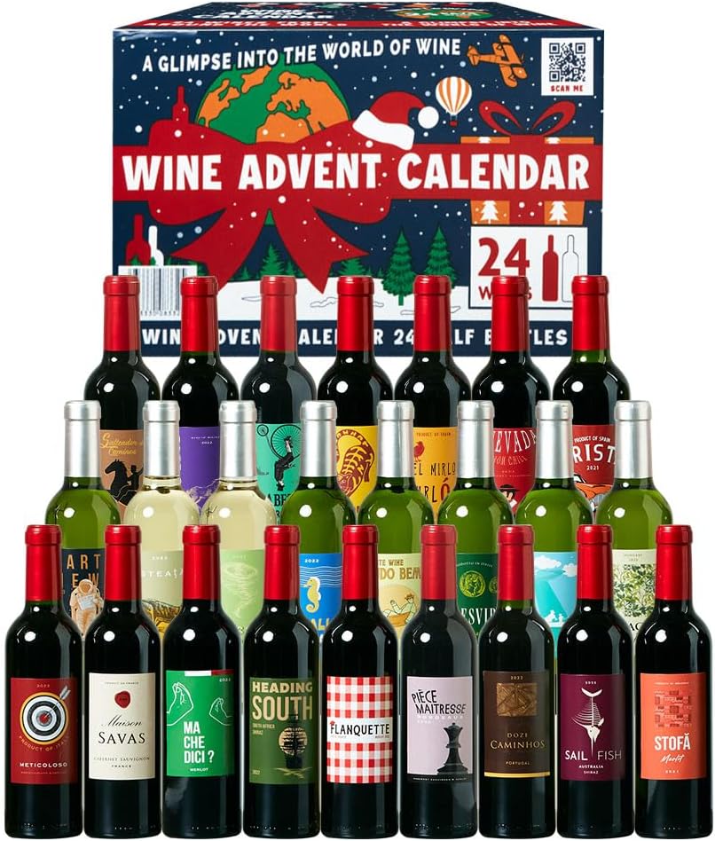 アドベントカレンダー 世界のワイン ハーフボトル