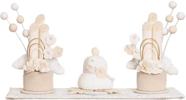 夢み屋 門松 鏡餅 正月飾り 白粋-HAKI-