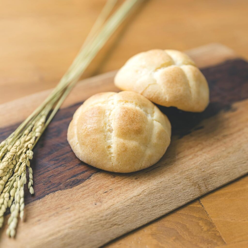 コメトコメ もっちり米粉のミニメロンパン