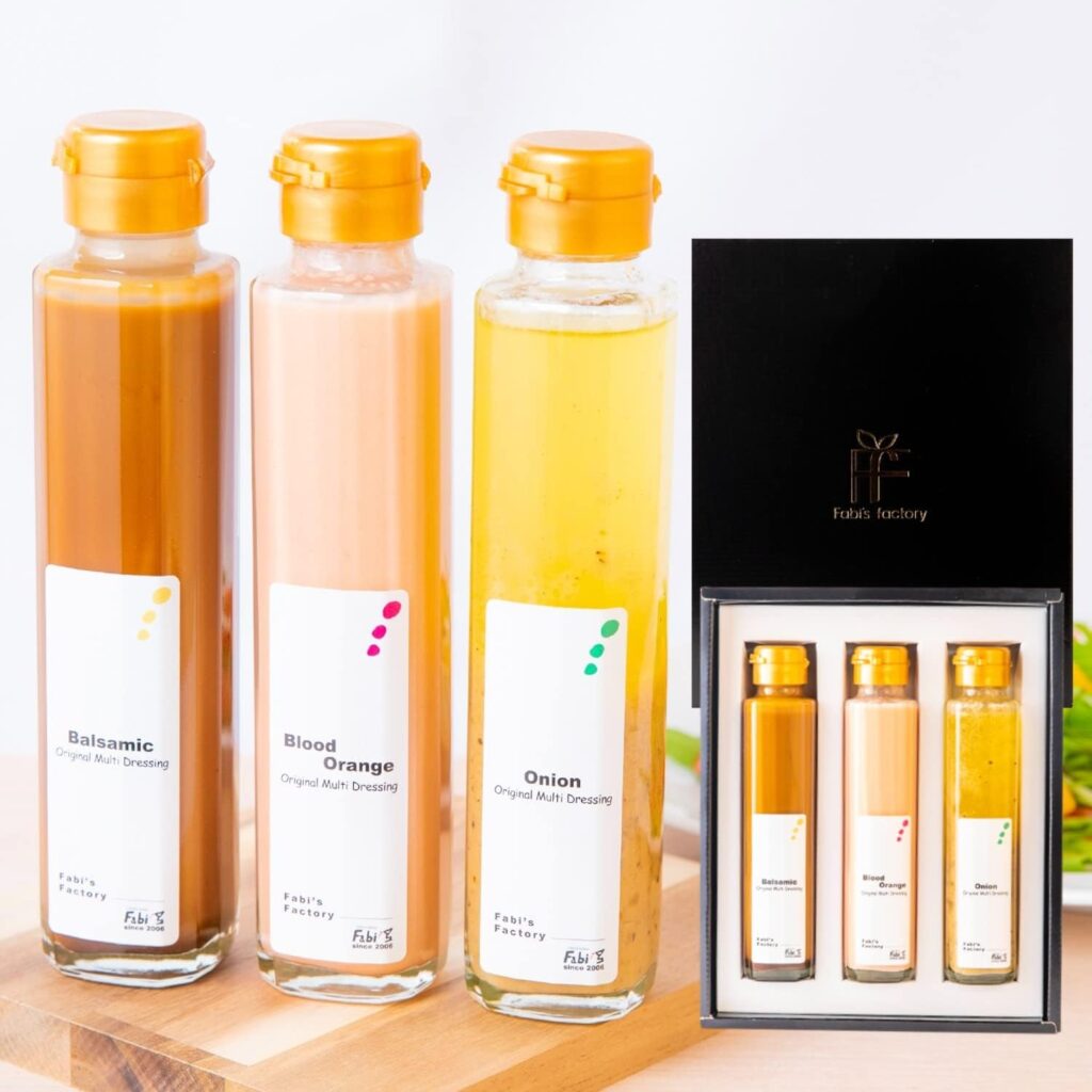 銀座イタリアンレストランファビズ 高級 ドレッシング