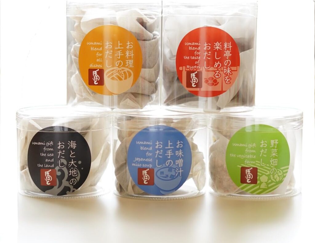 だしパックギフトセット 5種類