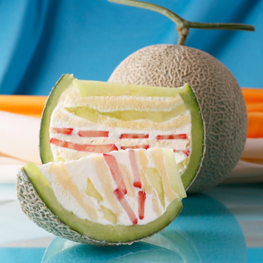 まるごとマスクメロンケーキ