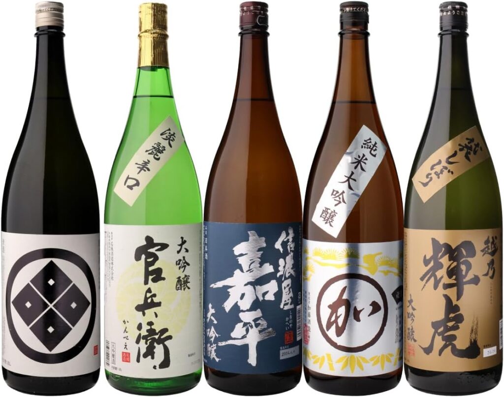 日本酒の最高峰 バイヤー渾身の大吟醸 1800ml 5本セット