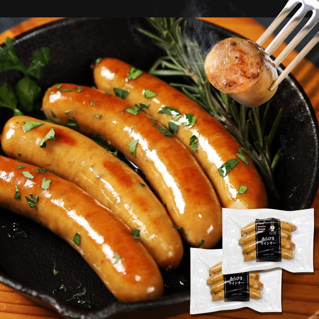 山形 プレミアム ウインナー ソーセージ あらびき