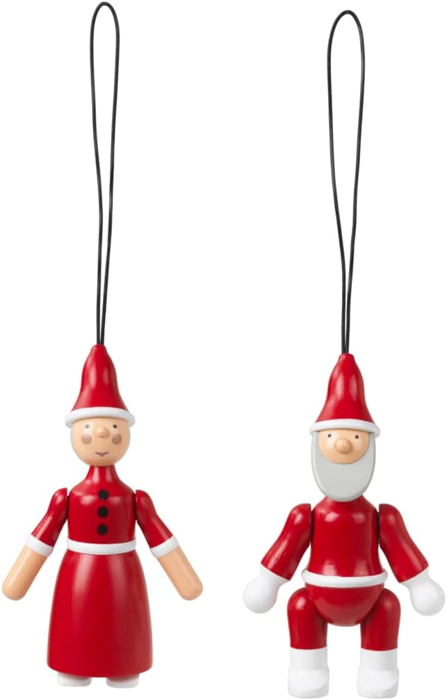 カイ・ボイスン デンマーク オーナメント サンタ クラウス＆クララ