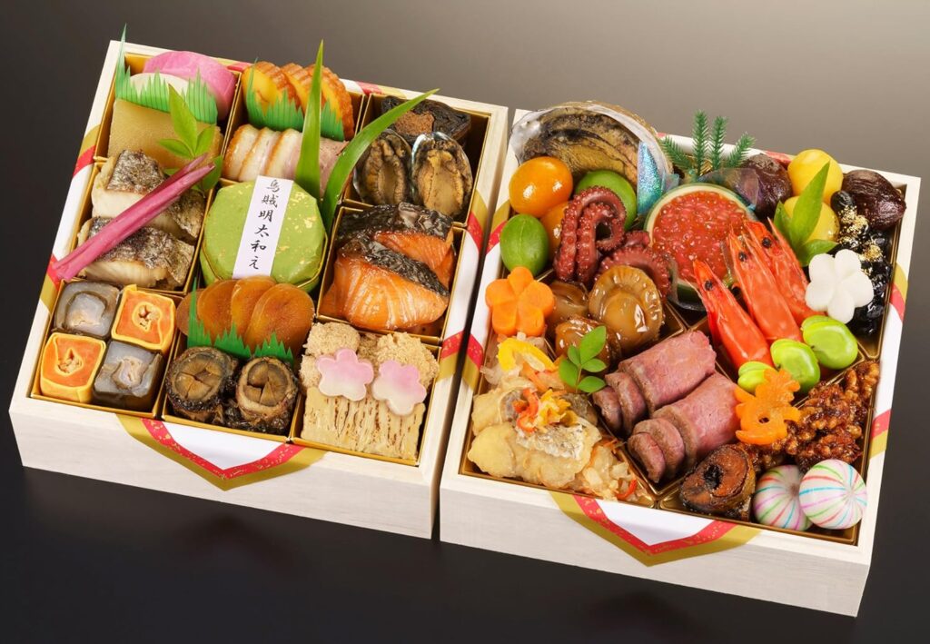 京都の料亭 濱登久 おせち料理