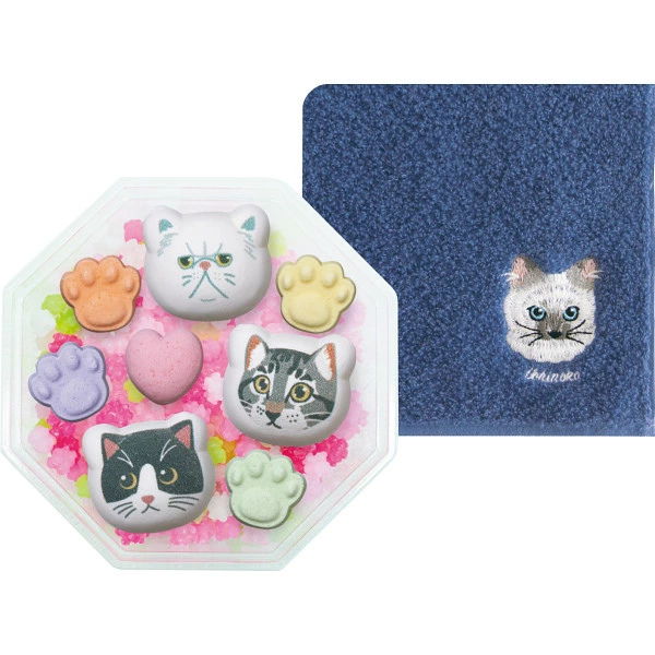 Uchinoko mate ラムネと金平糖とハンカチ