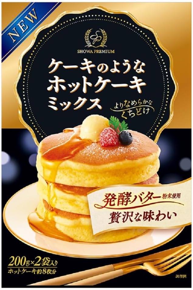 昭和 ケーキのようなホットケーキミックス