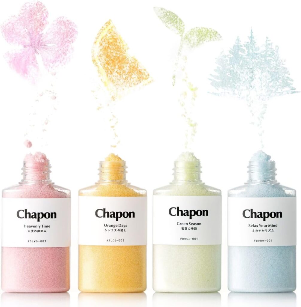 Chapon バスソルト 入浴剤 4本セット