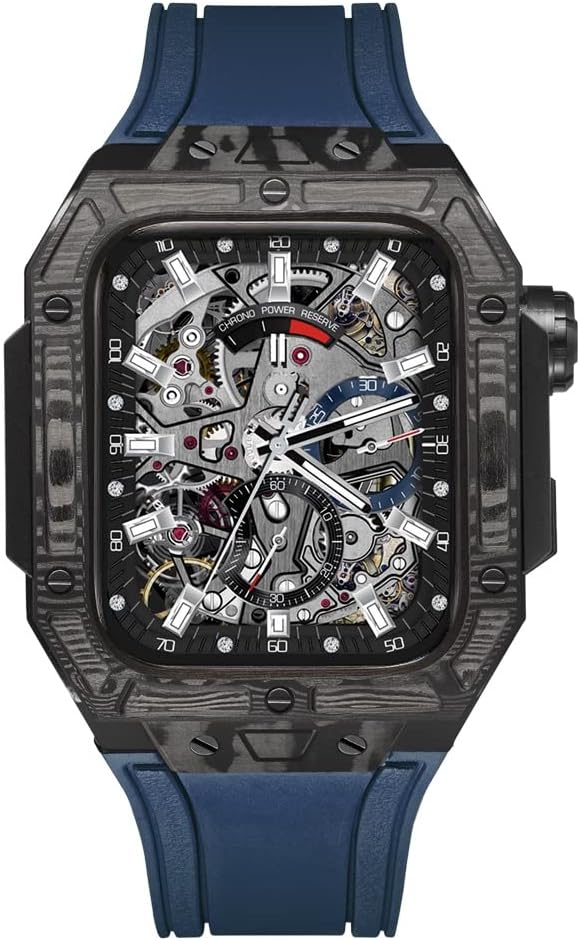 44 45 ミリメートル高級カーボンファイバーケース