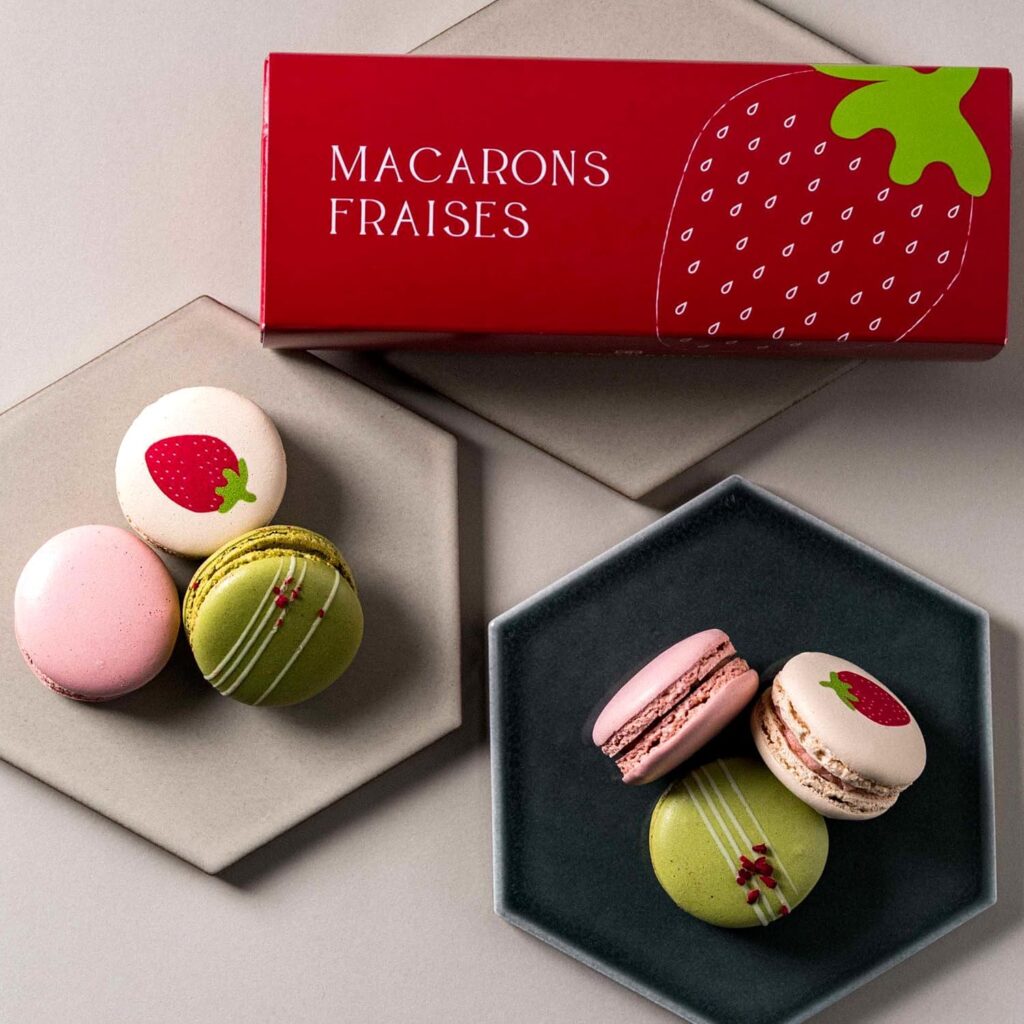 グラモウディーズ 苺のマカロン