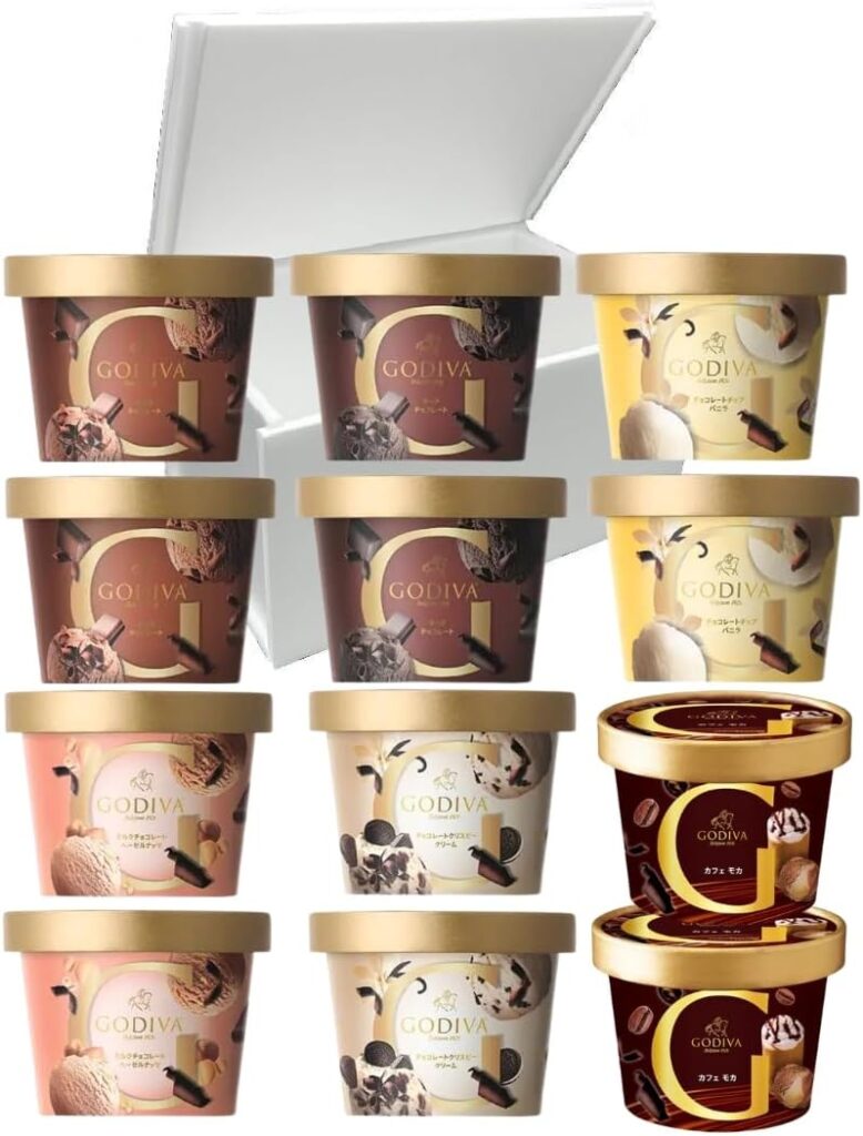 GODIVA カップ アイス 6種12個セット