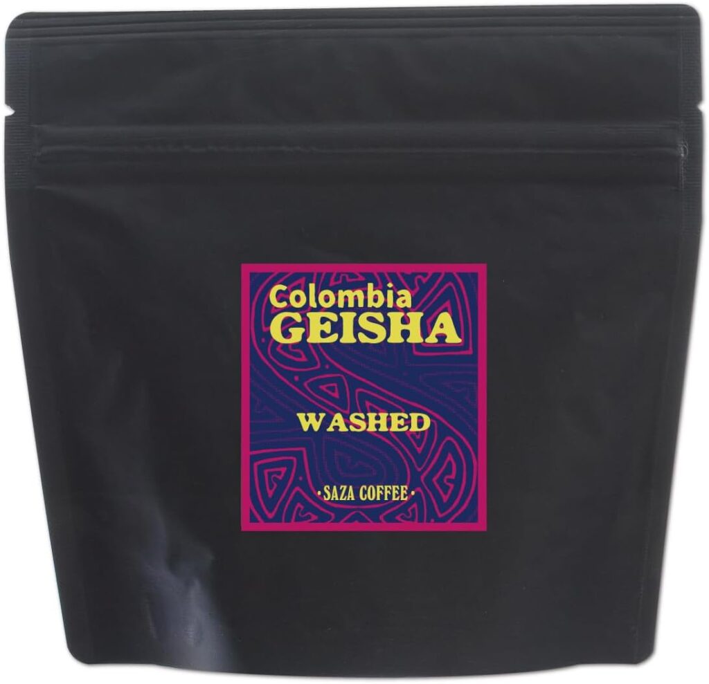 サザ農園コロンビア ゲイシャ ウォッシュド 豆