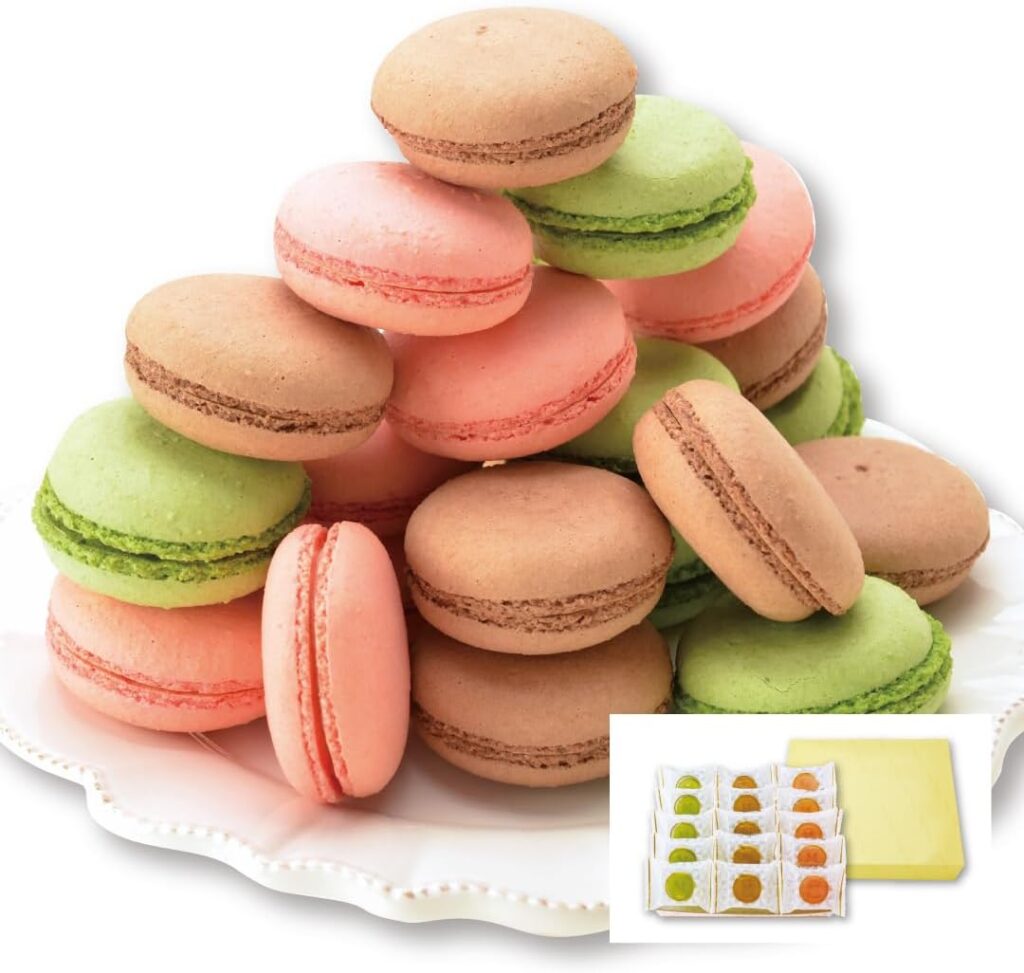 おおむぎ工房 大麦マカロン3種