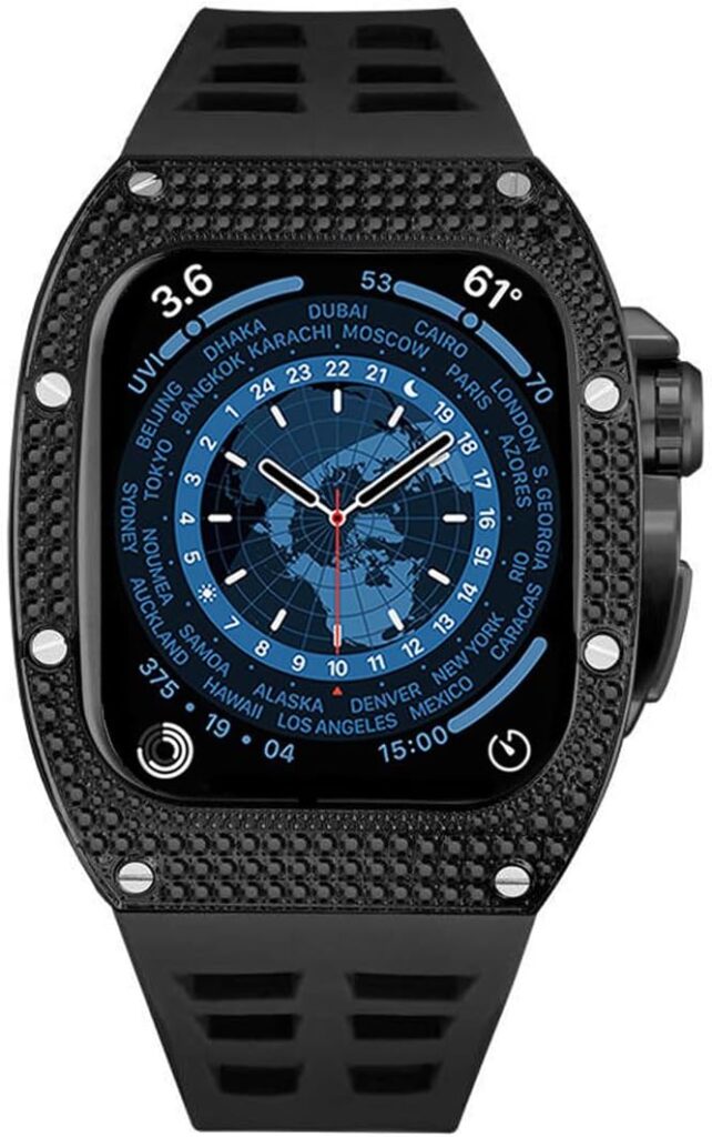 diosbras アップルウォッチ用 ケース ステンレス ジルコニア