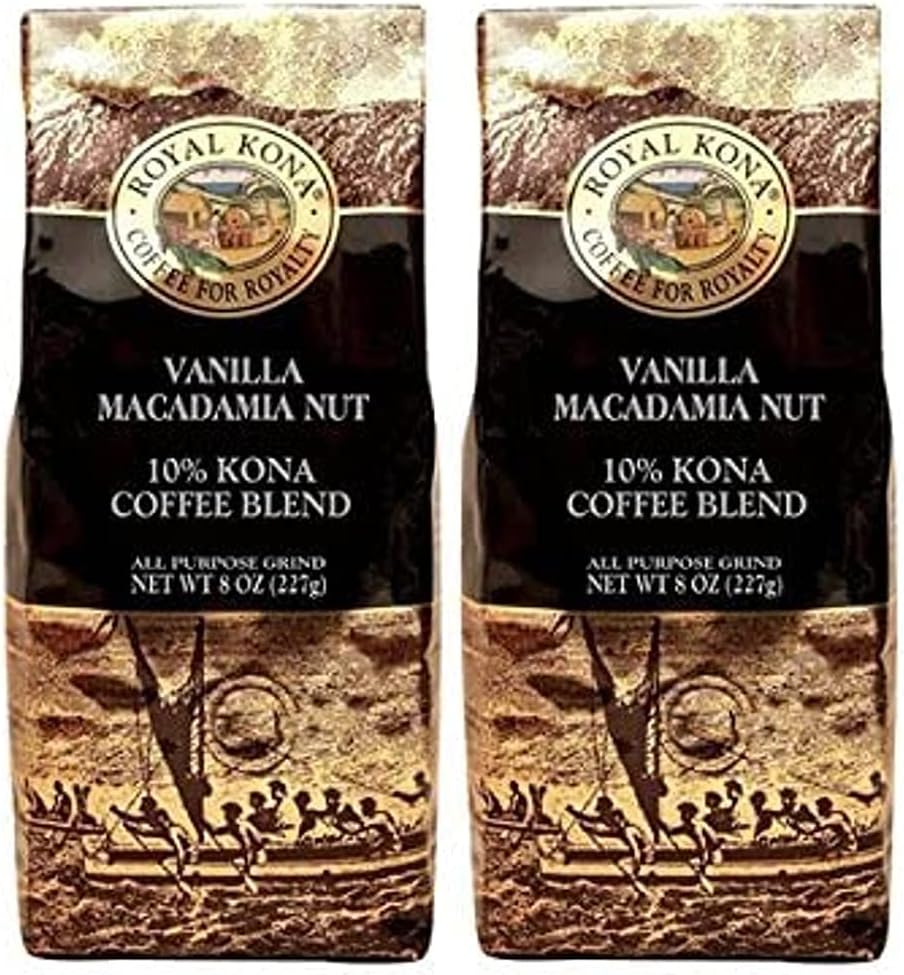 ロイヤルコナコーヒー バニラ マカダミアナッツ フレーバー
