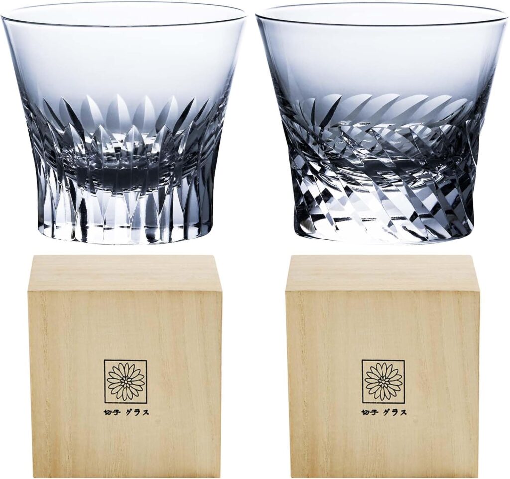 LUGUFON 切子 ウイスキーグラス